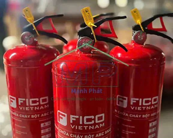 bình chữa cháy fico 8kg