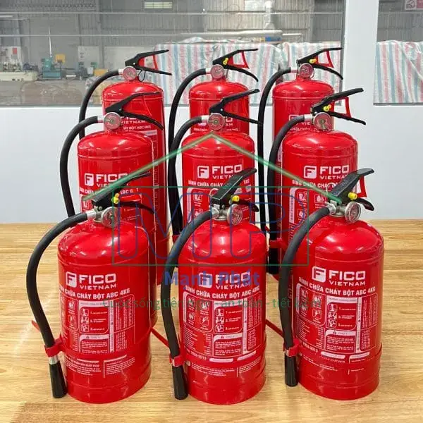 bình chữa cháy có kiểm định chất lượng của nhà nước 4kg