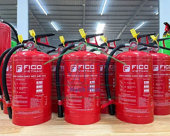 bình chữa cháy 4kg có kiểm định chất lượng