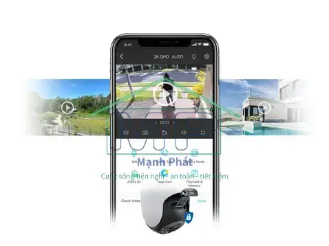 camera ip ngoài trời xoay 360