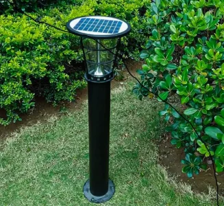 đèn trụ sân vườn năng lượng mặt trời