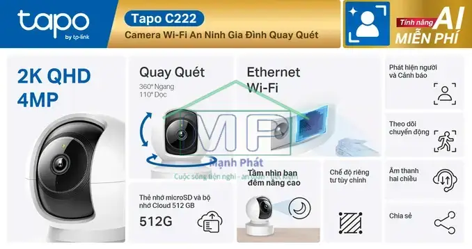 camera wifi 360 độ