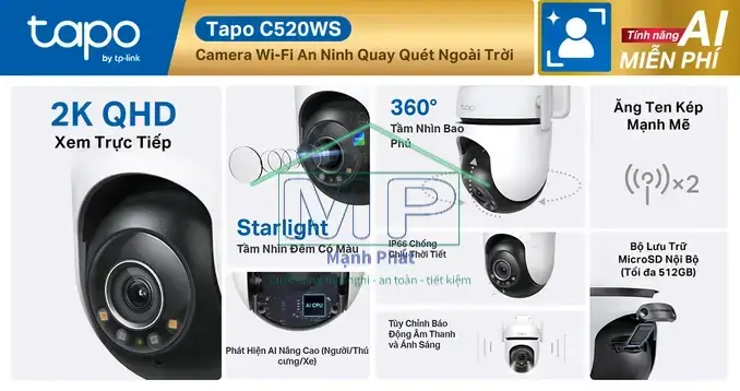 camera tapo C520WS